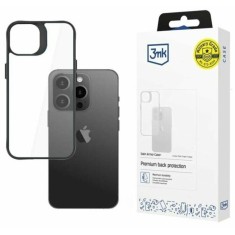 Husa de protectie 3mk Satin Armor Case+ pentru iPhone 15 Pro Transparent
