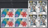 Spania 1988 - Crăciun, Bloc de 4, MNH