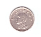 Moneda Taiwan 1 new dollar/dolar 2019, stare buna, curata