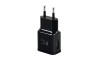 Incarcator retea Samsung, USB, 15W, 2A, Incarcare rapida, EP-TA200EBE, Negru