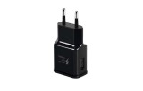 Incarcator retea Samsung, USB, 15W, 2A, Incarcare rapida, EP-TA200EBE, Negru
