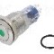 Intrerupator anti-vandalism, ON-(ON), &Oslash;16.2mm, BULGIN, MP0045/1E1GN012S