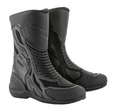 Cizme moto Alpinestars Air Plus V2 Goretex Xcr, negru, marime 46 foto