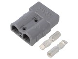 Conector Alimentare DC Hermafrodit AMPHENOL AXC508H10 600V 2 pini
