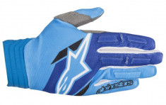 Manusi cross enduro ALPINESTARS MX AVIATOR culoare albastru, marime S foto