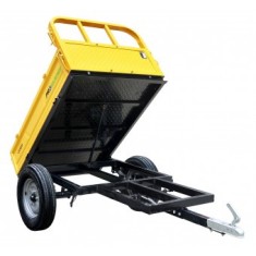 ProGARDEN Campo RM500CT remorca 500kg minitractor, 1 osie, prindere cupla