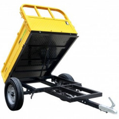 ProGARDEN Campo RM500CT remorca 500kg minitractor, 1 osie, prindere cupla