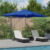 VidaXL Umbrelă Cantilever Albastră Azur Albastru azur