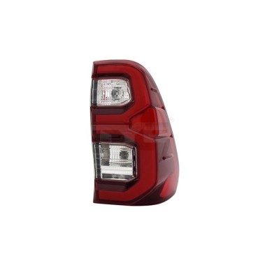 Lampa spate TOYOTA HILUX (N120), 06.2020-, partea dreapta, TYC, cu lumina mers inapoi; LED; fara LED module; cu suport bec, foto