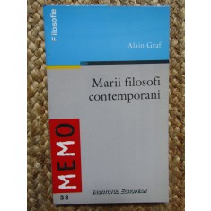 MARII FILOSOFI CONTEMPORANI - ALAIN GRAF