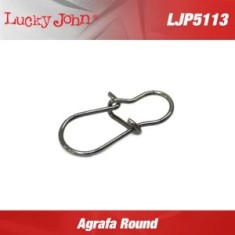 AGRAFA RAPIDA LUCKY JOHN ROUND SNAP BN Nr.002 10.80kg 10buc/plic foto