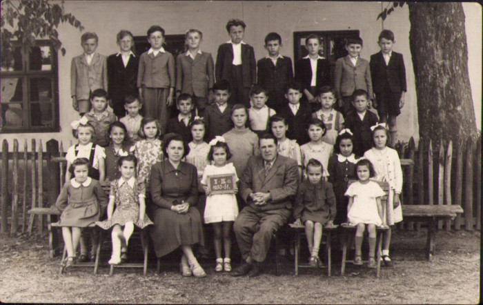 HST P1616 Poză elevi Transilvania 1951