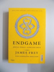 ENDGAME , JOCUL FINAL , CONVOCAREA de JAMES FREY , NILS JOHNSON - SHELTON , 2014