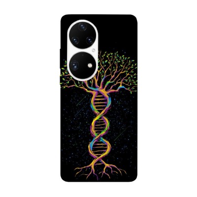 Husa compatibila cu Huawei P50 model Ancestry DNA, Silicon, TPU, Viceversa foto