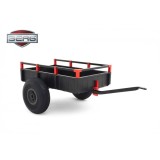 Remorca XL Karturi Berg Toys, Capacitate 40kg, Compatibila Karturi Mari (137x78x48 cm)