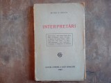 INTERPRETARI de MIHAI D. RALEA , 1927