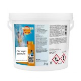 Clor rapid granulat pentru piscina Summer Fun, 3 kg