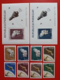 PARAGUAY, SPACE - COLIȚE + SERIE COMPLETĂ IMPERF.MNH, Nestampilat