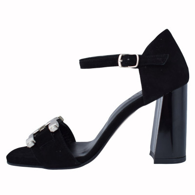 Sandale dama, din piele naturala, marca Botta, 170-N-01-05, negru foto