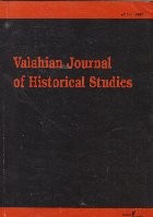 Valahian Journal of Historical Studies, no 3-4/2005 foto