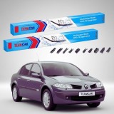 Cumpara ieftin Ștergătoare Renault Megane II Sedan 2006-2009 | Set Față Flat Premium &ndash; TeamCar&reg;