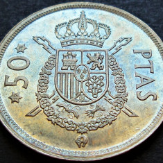 Moneda 50 PESETAS - SPANIA, anul 1978 (1975) *cod 2240 = A.UNC