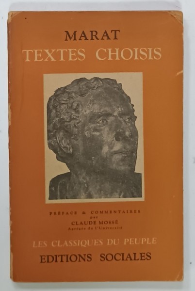 MARAT , TEXTES CHOISIS , 1950