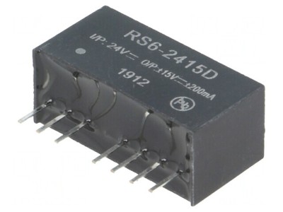 Convertor DC/DC 6W 18-36V la 15V/ -15V SIP8 foto