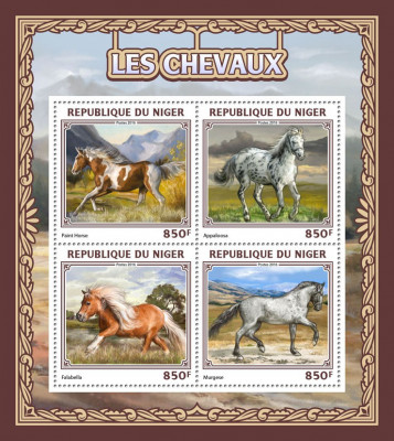 NIGER 2016 - Cai / set complet - colita + bloc MNH foto