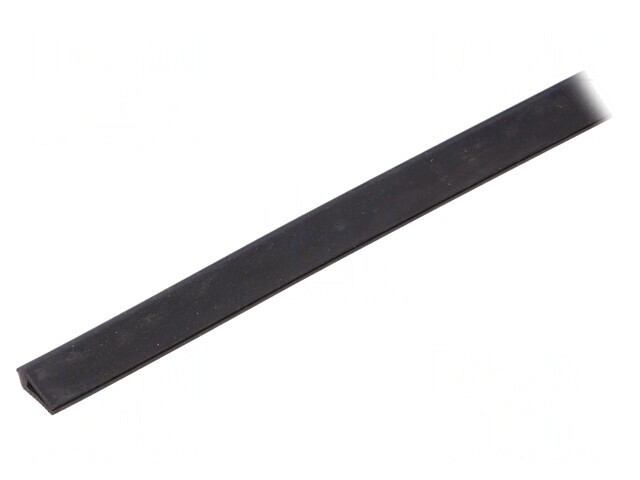 Ecran EPDM Negru pentru Orificii și Margini 10m x 10mm