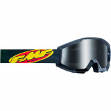 Ochelari cross/enduro/atv FMF Vision PowerCore, negru/argint