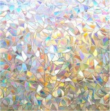 Cumpara ieftin Folie Decorativa CCmax pentru Geam, Model 3D Abstract. Protectie Solara si Intimitate, 900 x 2000 mm - CN