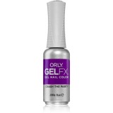 Orly Gelfx Gel unghii cu gel folosind UV / lampă cu LED culoare Crash The Party 9 ml