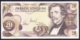 Bancnota Austria 20 Schilling 1967 (1968) - P142 XF