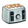 Prajitor de paine Family Toast Trisa, 1600 W, 4 felii, argintiu, Peste 1000 W