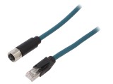 Cablu senzori/automatizări 8 PIN mamă X-ProfiNET 5m