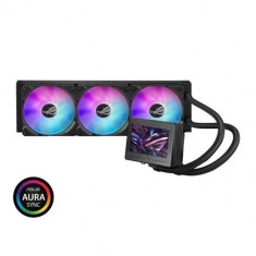 COOLER CPU AIO ASUS ROG RYUJIN III 360 ARGB, Racire cu Lichid, Display LCD 3.5inch (Negru)