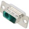 Conector D-Sub mamă, montare panou