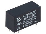Releu electromagnetic SPDT LMR1, 24V DC, 12A, miniatură