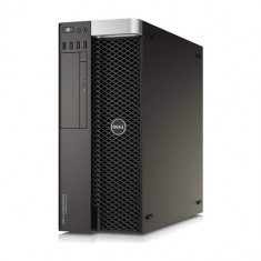 Workstation Dell T7810, Tower, 2 Procesoare, Intel 6 Core Xeon E5-2620 v3 2.4 GHz, Socket 2011-3; 64 GB DDR4 ECC; 1 TB HDD SATA; Placa Video nVidia foto