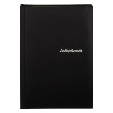 Agenda Telefonica cu Coperta Neagra 15x21cm
