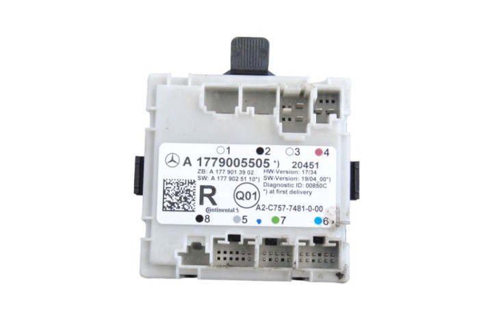 Modul de control ușă st&acirc;nga spate MERCEDES-BENZ CLA Coupe C118 2021 OEM: A1779005505 23419510
