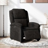 VidaXL Fotoliu rabatabil electric, negru, catifea 3204284