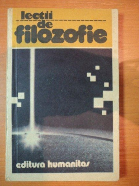 LECTII DE FILOZOFIE,BUC.1990