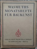 Wasmuths Monatshefte fur Baukunst, caietul 6 din 1927