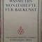 Wasmuths Monatshefte fur Baukunst, caietul 6 din 1927