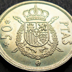 Moneda 50 PESETAS - SPANIA, anul 1978 (model 1975) * cod 550 = A.UNC