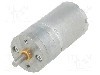 Motor DC, 6V DC, 2.4A, 590rot./min, POLOLU, 9.7:1 METAL GEARMOTOR 25DX48L MM LP 6V