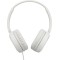 Casti JVC HA-S31M-W-EX, Cu Fir, On-Ear, microfon, alb