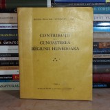 CONTRIBUTII LA CUNOASTEREA REGIUNII HUNEDOARA , MUZEUL REGIONAL DEVA , 1956 #
